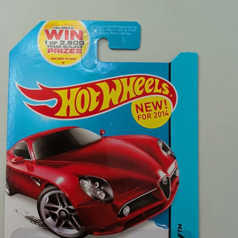 Hot Wheels Alfa Romeo 8C Competizione 2014 HW City Night Burnerz Red 29/250